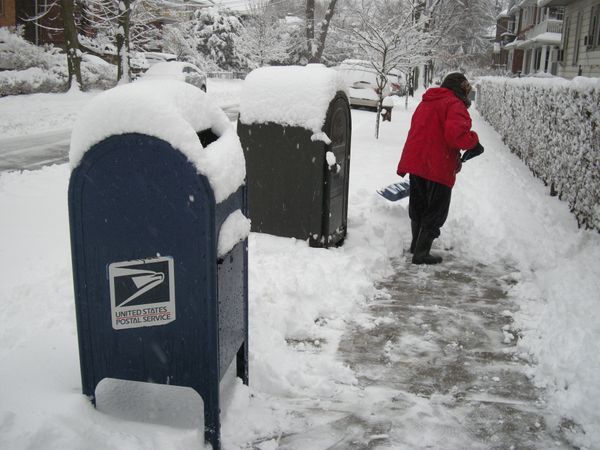 Heavy snowstorm batters New York - Sputnik International