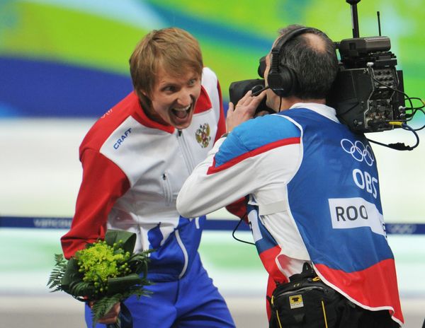 Ivan Skobrev brings the first medal for Russian team in Vancouver - Sputnik International
