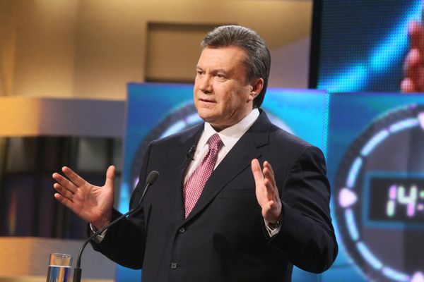 Viktor Yanukovich speaking at ICTV channel Viktor Yanukovich speaking at ICTV channel - Sputnik International