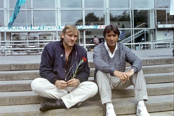 Actor Gérard Depardieu and film director Claude Berri - Sputnik International