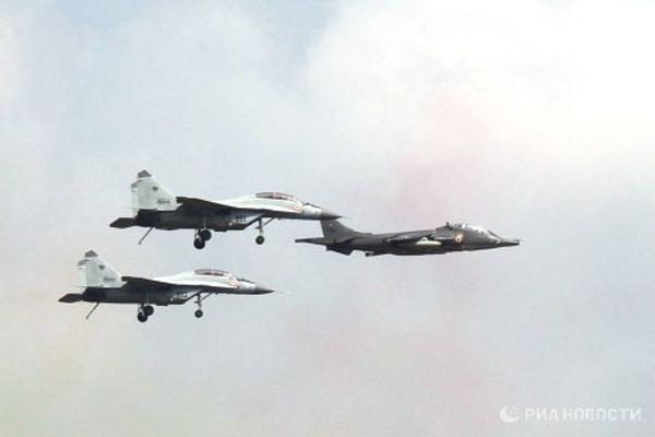 Russian MiG-29K fighters enter service with Indian Navy - Sputnik International