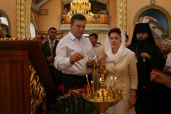 Lyudmila Yanukovych: from housewife to Ukraine’s first lady  - Sputnik International