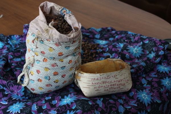 Siberian Old Believer hermit sends gifts to President Medvedev  - Sputnik International
