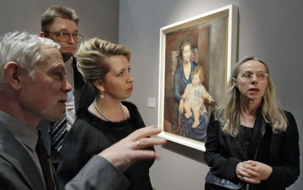 Picasso. Moscow. Exhibition in Pushkin State Museum of Fine Arts  - Sputnik International