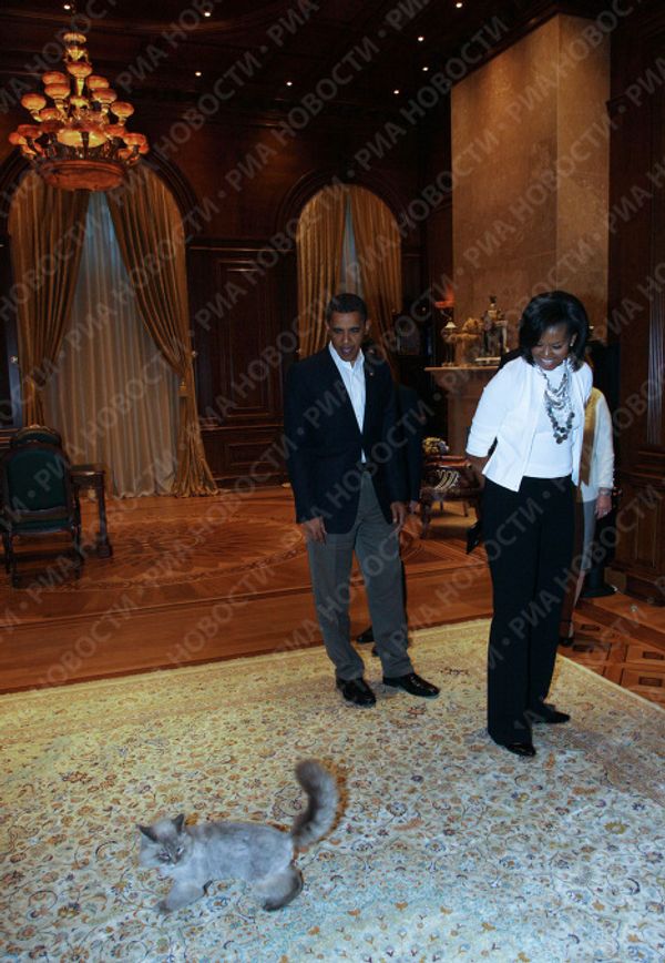 Cats and their famous owners Cats and their famous owners - Sputnik International
