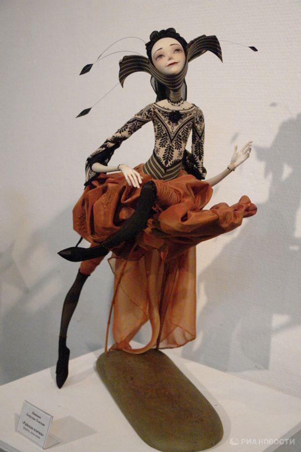 Unique dolls displayed at “Travels through Time” exhibition Unique dolls displayed at “Travels through Time” exhibition - Sputnik International