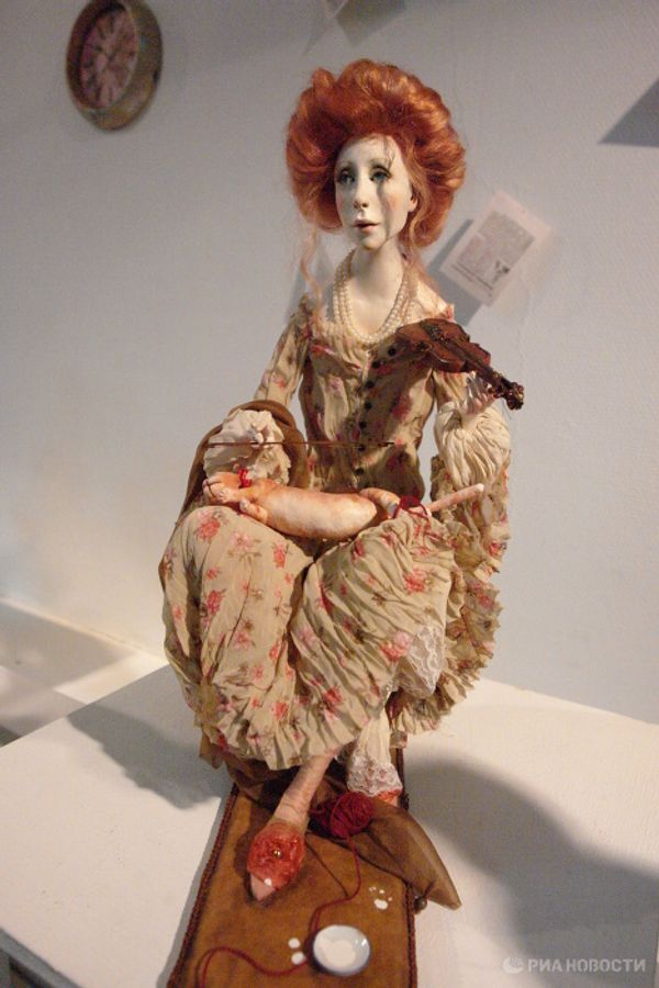Unique dolls displayed at “Travels through Time” exhibition Unique dolls displayed at “Travels through Time” exhibition - Sputnik International