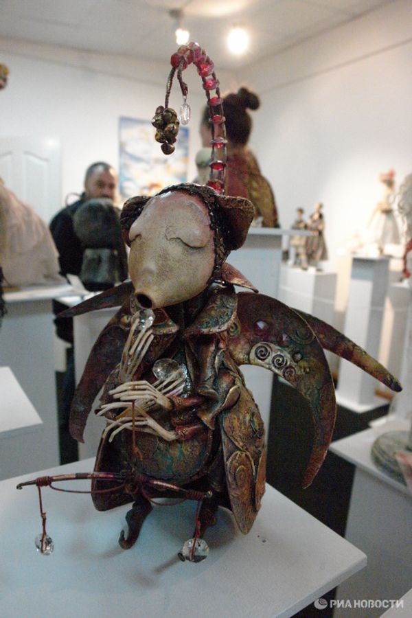 Unique dolls displayed at “Travels through Time” exhibition Unique dolls displayed at “Travels through Time” exhibition - Sputnik International