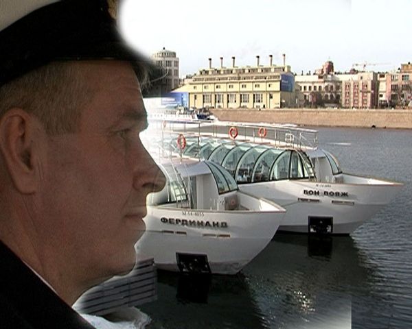 Cruising the Moskva River on ice-breaker yachts - Sputnik International