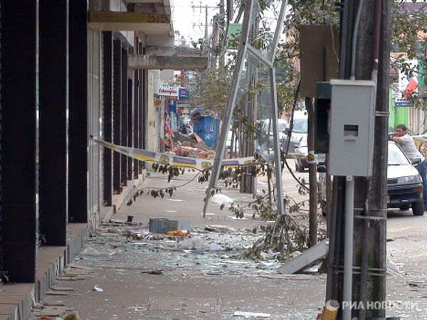 Effects of mega-quake in Chile - Sputnik International