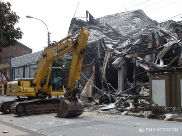 Effects of mega-quake in Chile - Sputnik International