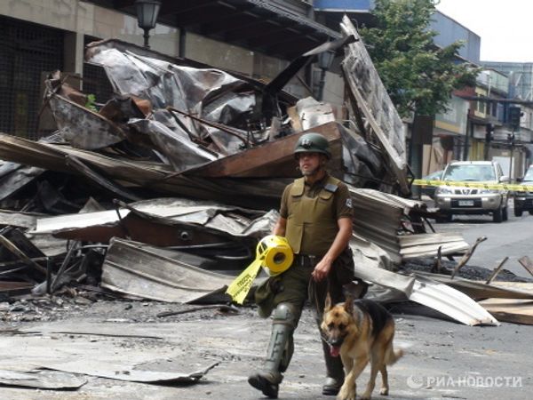Effects of mega-quake in Chile - Sputnik International