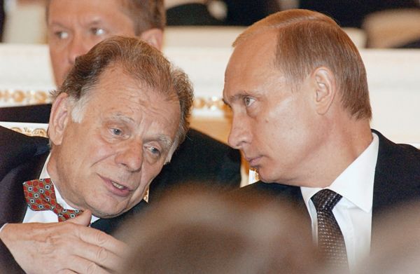 Vladimir Putin and Zhores Alfyorov - Sputnik International