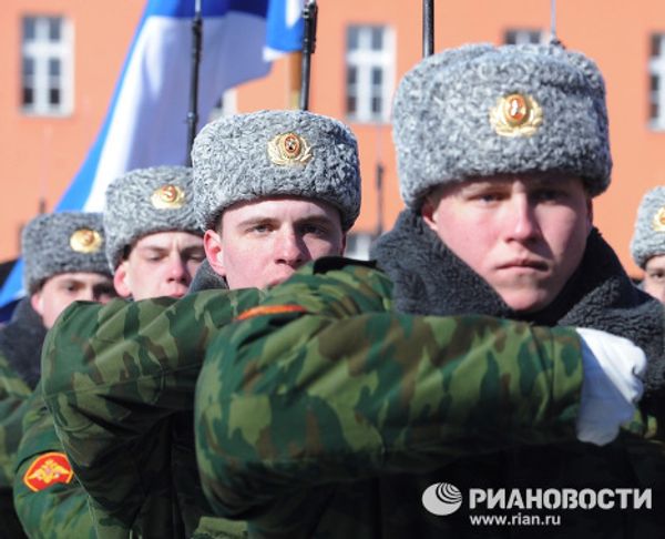 Training for the Victory Day parade - Sputnik International