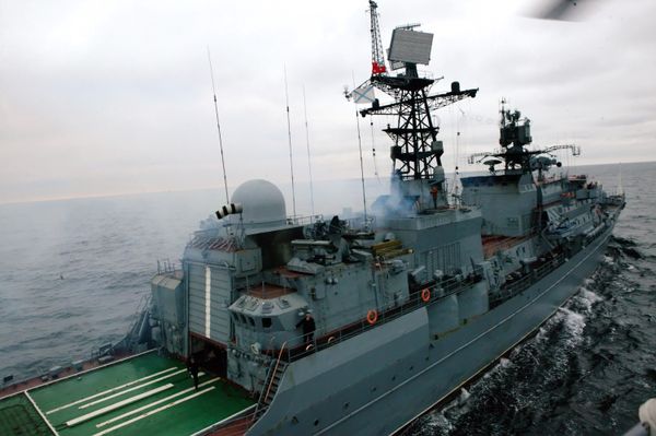 The frigate was the first Russian warship to join international anti-piracy efforts off Somalia in October 2008. - Sputnik International