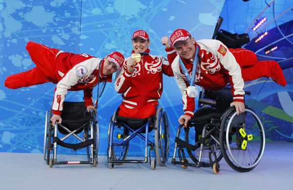 Paralympics Biathlon winners in the Men's 12.5 km Sitting Paralympics Biathlon winners in the Men's 12.5 km Sitting - Sputnik International