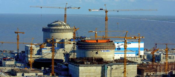 Construction of Tyanwan Nuclear Power Plant in China - Sputnik International