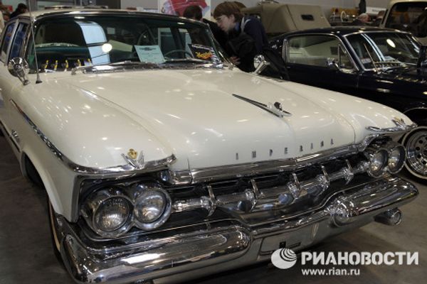 Vintage cars at Oldtimer Gallery exhibition in Moscow Vintage cars at Oldtimer Gallery exhibition in Moscow - Sputnik International