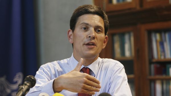 David Miliband David Miliband - Sputnik International