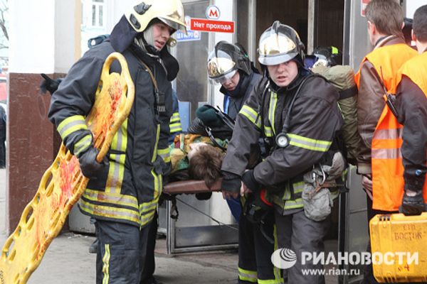 Deadly blast hits Moscow metro - Sputnik International