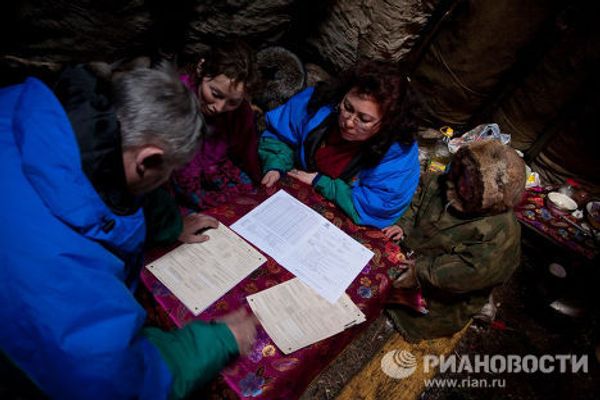 Census a challenge in the remote areas of Yamal Census a challenge in the remote areas of Yamal - Sputnik International
