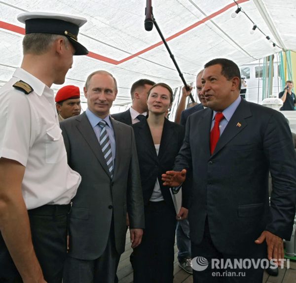 Vladimir Putin arrives in Venezuela Vladimir Putin arrives in Venezuela - Sputnik International