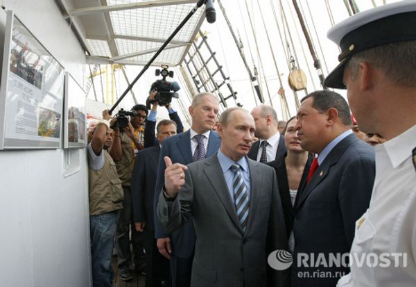 Vladimir Putin arrives in Venezuela Vladimir Putin arrives in Venezuela - Sputnik International