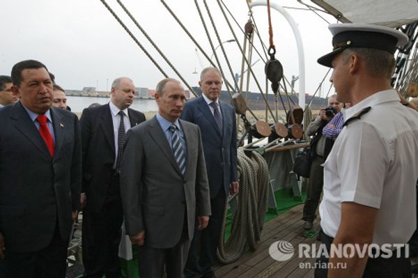 Vladimir Putin arrives in Venezuela Vladimir Putin arrives in Venezuela - Sputnik International