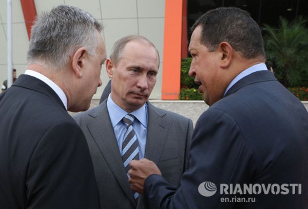 Vladimir Putin arrives in Venezuela Vladimir Putin arrives in Venezuela - Sputnik International