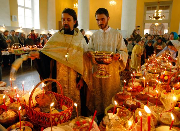 В домовом храме святой мученицы Татианы В домовом храме святой мученицы Татианы - Sputnik International