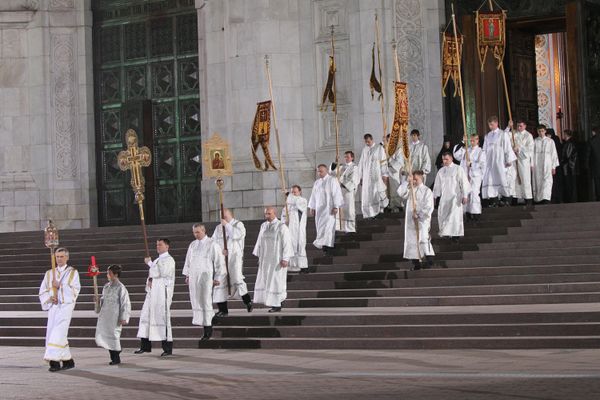 Moscow Easter celebrations pass off peacefully - police - Sputnik International