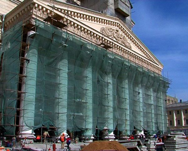 Six-level dressing rooms and movable stage elements at the Bolshoi Theater  - Sputnik International