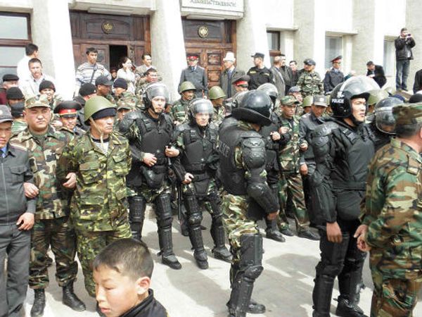 Riots in Kyrgyz city of Talas - Sputnik International