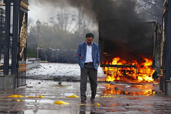 Death toll in Kyrgyzstan unrest rises to 79 - interim Health Ministry Death toll in Kyrgyzstan unrest rises to 79 - interim Health Ministry - Sputnik International