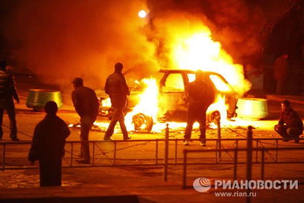 Riots in the Kyrgyz capital Riots in the Kyrgyz capital - Sputnik International