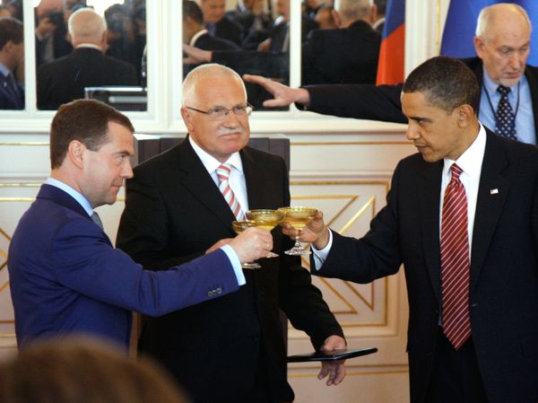 Reception at Czech President's residence Vaclav Klaus - Sputnik International