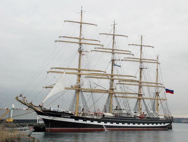 The Russian sailing ship Kruzenshtern - Sputnik International