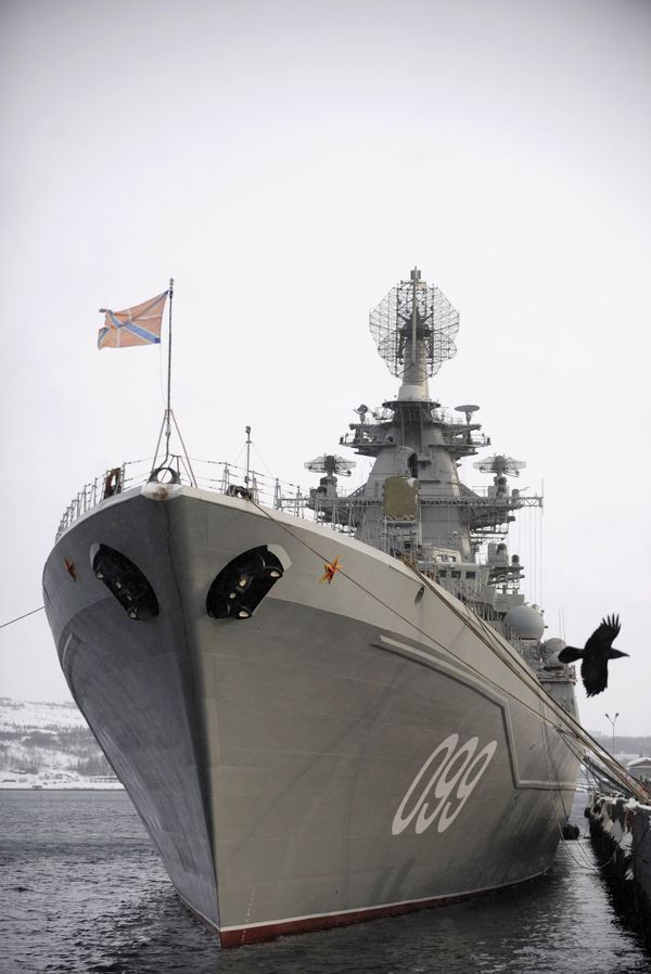 Russia's Pyotr Veliky missile cruiser Russia's Pyotr Veliky missile cruiser - Sputnik International