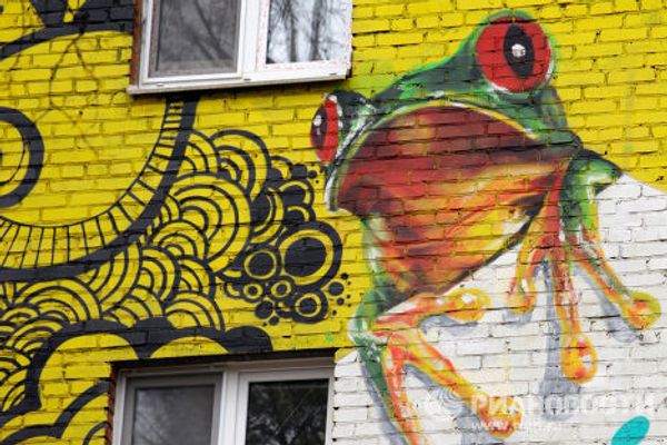 Graffiti on Moscow streets - Sputnik International