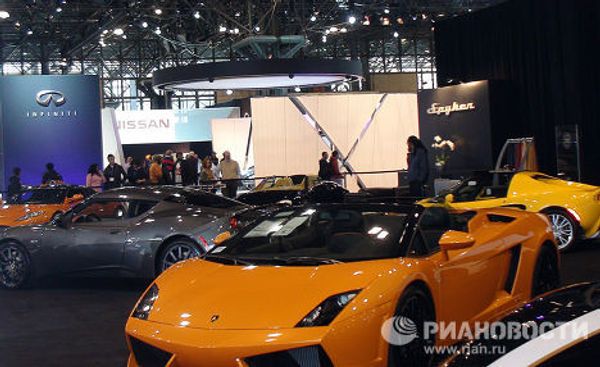 The Batmobile and other outlandish vehicles at the New-York car show - Sputnik International