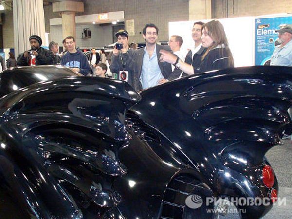 The Batmobile and other outlandish vehicles at the New-York car show - Sputnik International