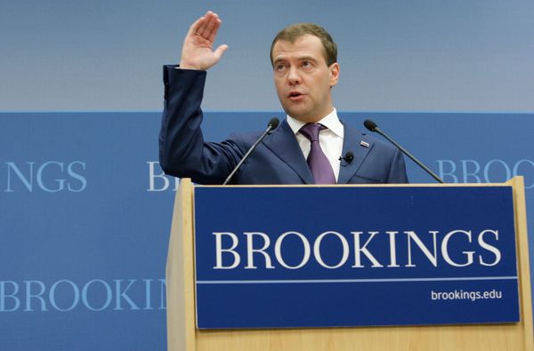 Digest of Medvedev's quotes at Brookings Institution in Washington, D.C. Digest of Medvedev's quotes at Brookings Institution in Washington, D.C. - Sputnik International