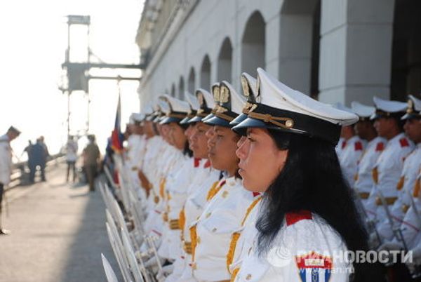 Russian sailing ship Kruzenshtern in Havana - Sputnik International