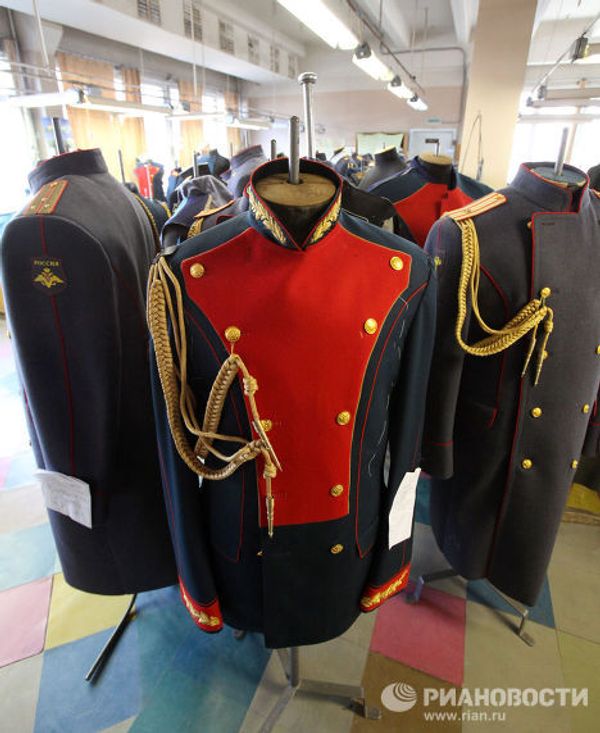 Making uniforms for the Victory Day parade Making uniforms for the Victory Day parade - Sputnik International