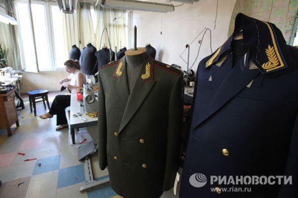 Making uniforms for the Victory Day parade Making uniforms for the Victory Day parade - Sputnik International