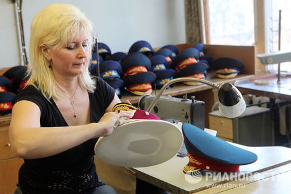 Making uniforms for the Victory Day parade Making uniforms for the Victory Day parade - Sputnik International
