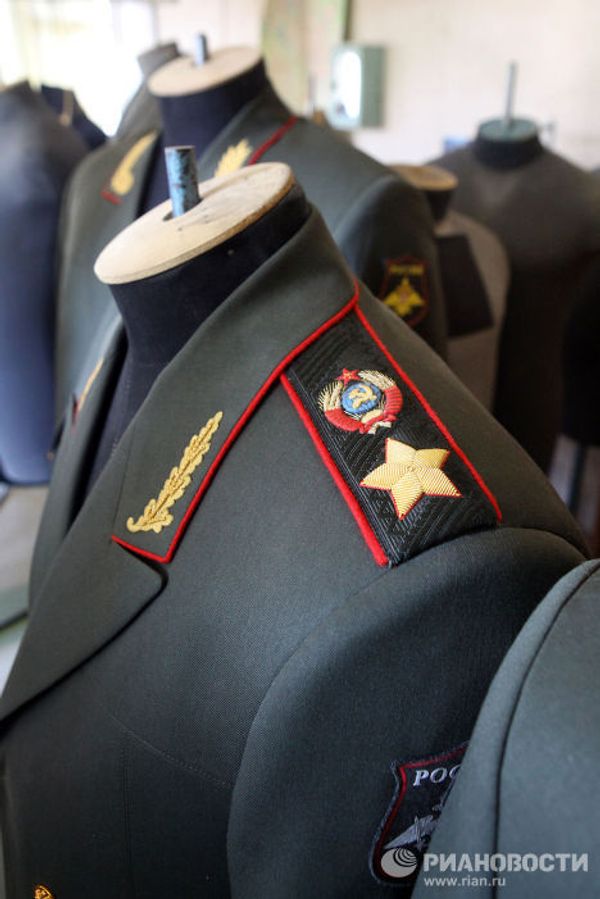 Making uniforms for the Victory Day parade Making uniforms for the Victory Day parade - Sputnik International