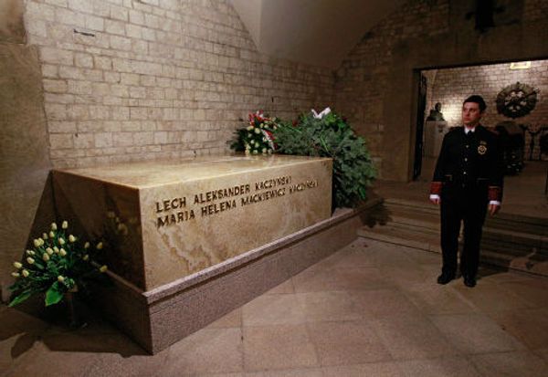 Funeral of Polish President Lech Kaczynski held in Krakow - Sputnik International
