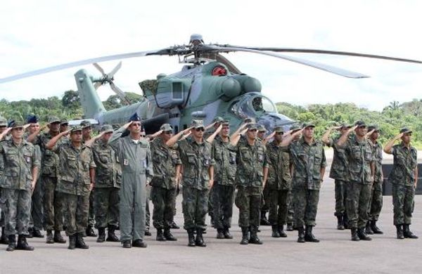 First shipment of Mi-35M Hind helicopters delivered to Brazil - Sputnik International