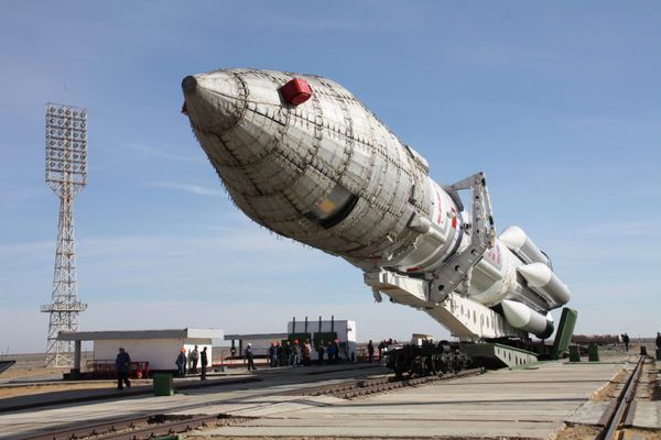 Russia's space forces launched on Saturday a Proton-M rocket carrying a U.S. satellite Russia's space forces launched on Saturday a Proton-M rocket carrying a U.S. satellite - Sputnik International